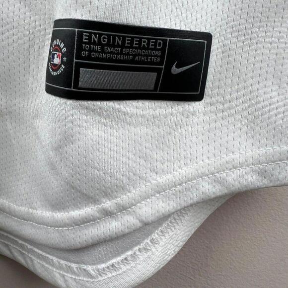 Nike Texas Rangers Women’s MLB Home Jersey UKG #1 Size S White – NWOT 2024 - Picture 8 of 8